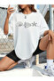 SUMMER BEACH COLLECTION B مطبوع تي شيرت نسائي قطني ممشط برقبة دائرية وأكمام قصيرة - 2