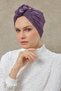 Women's Purple Fuchsia Ethnic Pattern Lyocell Monare Scarf 171001-04 - 3