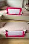 Littles 83*48 cm Pink Bed Barrier, Children's Bed Guardrail - 4