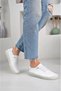 Genuine Leather İnanılmaz E Stretchy Women's Daily Casual Shoes Ballet Flats - 5