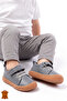Genuine Leather Orthopedic Flexible Sole First Step Baby Sneaker Shoes - Wide Fit - 4