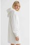Women's Kangaroo Pocket Hooded Sweat Dress K28 3020 - 2