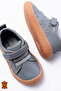 Genuine Leather Orthopedic Flexible Sole First Step Baby Sneaker Shoes - Wide Fit - 3