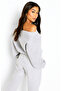 Off-Shoulder Oversized Women's Relaxed Fit Trendy Topsweatshirt – K16 3020 - 3