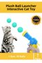 Special Production Pet Pistol Movable 30 Plush Bulk Ball Shooting Interactive Cat Toy Set