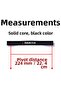 Furniture Drawer Cabinet Door Handle Modern Kitchen Handles Handle Black Striped 224 mm 24 cm Metal - 3
