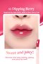 Bright Finish & Light Color Moisturizing Effect Tint Juicy Dewy Glow Tint (12 Dipping Berry) - 2