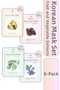 Nature Skin Mask Paper Face Mask Moisturizing & Revitalizing 8-Pack Korean Skin Care Mask