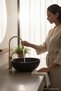 Antique Gold Dish Basin Faucet Damla Series Brass Material Dish Compatible Fixture Antique Color - 2