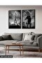 Eiffel Tower Love 2 Piece Wooden Framed Painting Act