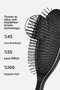 Original Detangler Detangling Hair Brush Black - 4