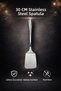 Our 4-Piece Stainless Steel Spoon, Spatula, Colander, Serving Spoon Set Is Heat Resistant, Non-Flammable, Non-Stick. - 4