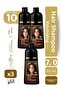 Kumral Brown Hair Shampoo 7.0 |   300 ml X 3 Pieces & for Whites