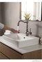 Anthracite Washbasin Faucet High Model with Movable Head Retro Design Anthracite Gray Bathroom Sink Faucet - 2