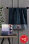 2Nd Place Kitchen Towel Gift Set with 4Th Place Gift Box, Premium Bamboo 3D Embroidered Hand and Face Towel (40% Bamboo)