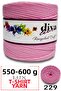 550-600 Grams Luxury Combed Cotton Yarn - t Shirt Yarn - Fabric 229 Pink