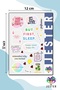 Motivational 5-Pack Stickers, Decals, Diary, Agenda, Planner, Bullet, Journal, Scrapbook - 2