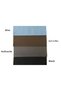 4-Piece Cushion Cover Linen Look Soft Sofa Backrest Can Be Gift-Punched in Gray - 4