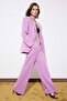Limited Edition Lila Wideleg Dokuma Premium Pantolon TWOSS26PL00057 - 5
