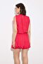 Limited Edition Fuşya Balon Etek Detaylı Kısa / Mini Dokuma Elbise TWOSS26EL00139 - 4