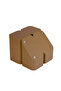 Modular Pen Holder Organizer with Grid Compartments (Pastel Brown Color) - 6