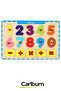 Custom Production Educational Tutorial Intelligence Developer Child Parent Numbers Wooden Grip Puzzle - 2