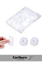 Special Production Waterproof Protective Durable Lightweight Transparent Ear Cap Compatible with Everyone 100 Pieces - 4