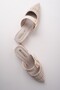 Desti̇ny Gold Buckle Single Strap Pointed Toe Women's Heeled Slippers - 3