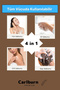 Luxury 100% Natural - Beautiful Scented Hand Face Hair Body Skin Soap 120g 3 Pieces - 5