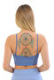 Special Production Breast Recovery Anti-Sagging Sports Casual Thin Rope Strap Padded Corded Crop Bustier - 3