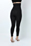 Premium Part Double Double Layer Guarantee Two Slims Size Recovery High Waist Laser Leggings with Agraph - 5