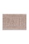 Bathy Beige Bath Mat 80X50 - Non-Slip Base, Easy to Wash, Modern - 2
