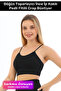 Special Production Breast Recovery Anti-Sagging Sports Casual Thin Rope Strap Padded Corded Crop Bustier