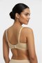 4 Pieces of Skin-Colored Cotton Wireless Unpadded Soft Sponge Bras - 3