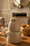 Alt Ust Enamel Beige Teapot Tkm.1,2 Lt+2 Lt - 2