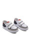 Rocks Double Velcro Leather Boy's Shoes White - 6