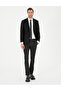 Black Slim Fit Striped Canvas Trousers 50295951-Vr046 - 3
