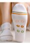 5 Pack Women's Floral Patterned Booties Socks Mixed Color Cotton Sports Socks - 8