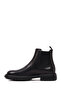 Men's Black Leather Chelsea Boots 25Wfd605618 - 3