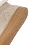 Women's Beige Zippered Thick Soled Suede Leather Teddy Boots 25Wfd205210 - 8