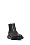 Men's Black Leather Chelsea Boots 25Wfd605618 - 8