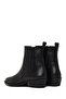 Women's Black Leather Chelsea Boots 25Wfd163618 - 6