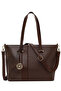 Women's Brown Long Strap Shoulder Bag 25Wbd286414
