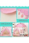 Play Tent House Foldable Lightweight Durable Portable Unique Detailed Design 130x100x130cm - 5