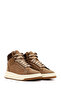 Men's Beige Lace-Up Thick Soled Nubuck Leather Sports Boots 25Wfd6602V3 - 2