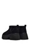Women's Black Thick Soled Suede Leather Teddy Boots 25Wfd492910 - 7