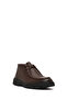 Men's Brown Lace-Up Leather Casual Boots 25Wfd7009Ft - 8