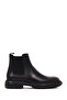 Men's Black Leather Chelsea Boots 25Wfd605618