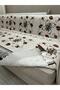 Brown Kanavivce B Printed K Non-Slip Sofa and Sofa Bed Cover 180*210 cm - 3