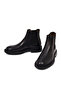 Men's Black Leather Chelsea Boots 25Wfd605618 - 4